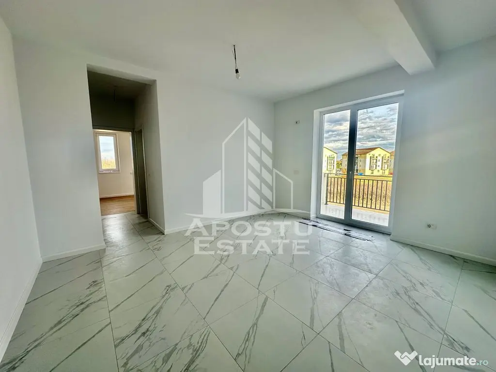 Apartament cu 2 camere, bucatarie inchisa, etaj intermediar, Giroc - Giroc (Timis)