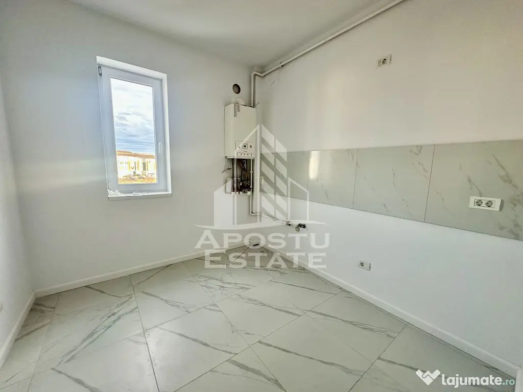 Apartament cu 2 camere, bucatarie inchisa, etaj intermediar, Giroc - Giroc (Timis)