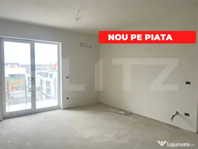 Apartament 3 camere, decomandat, 83,4 mp utili + balcon, zo