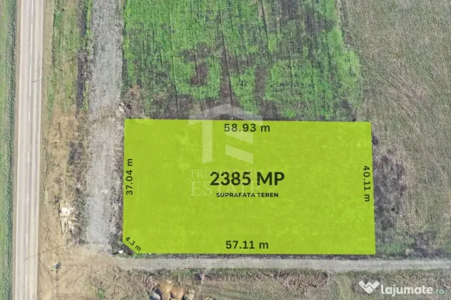 Vanzare | Teren industrial | 2385 MP | Apa Curent Canal |...