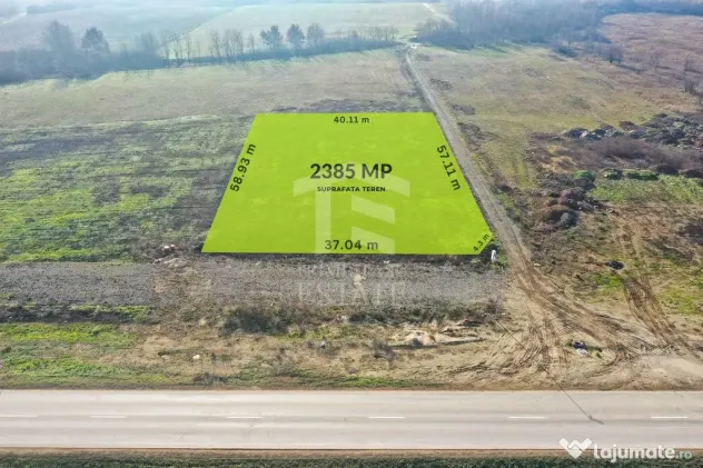 Vanzare | Teren industrial | 2385 MP | Apa Curent Canal |...