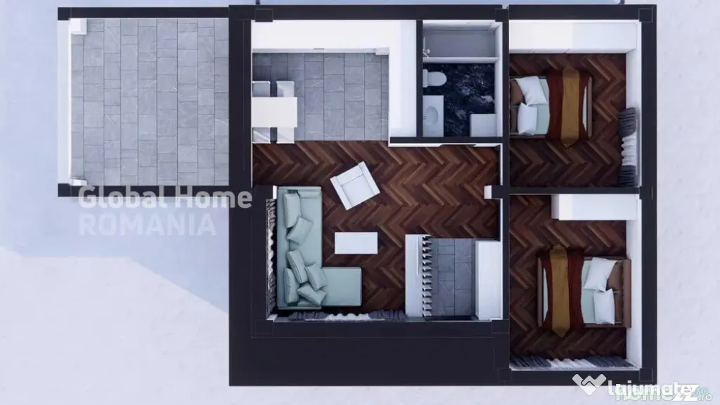 Casa 90MP | Afumati | 2 locuri de parcare | Complex Rezident - Afumati (Bucuresti-Ilfov)