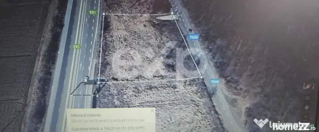 Teren intravilan 4.800 mp – lângă Autostrada Pitești -