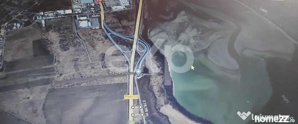 Teren intravilan 4.800 mp – lângă Autostrada Pitești -