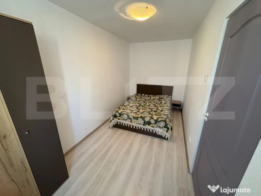 2 camere mobilat, 30 mp, centrală – gata de mutat, zonă