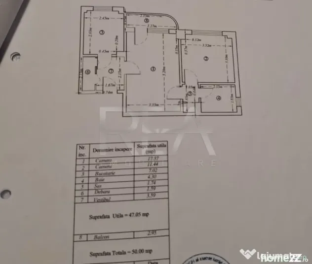 2 camere-centrala proprie- etaj 2 din 10-Strada Barca/Margea