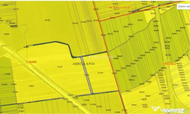 Teren Intravilan Tunari, (Dimieni), int. A0 cu A3