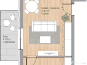 Apartament cu 2 camere de vânzare – zona Cetatii 