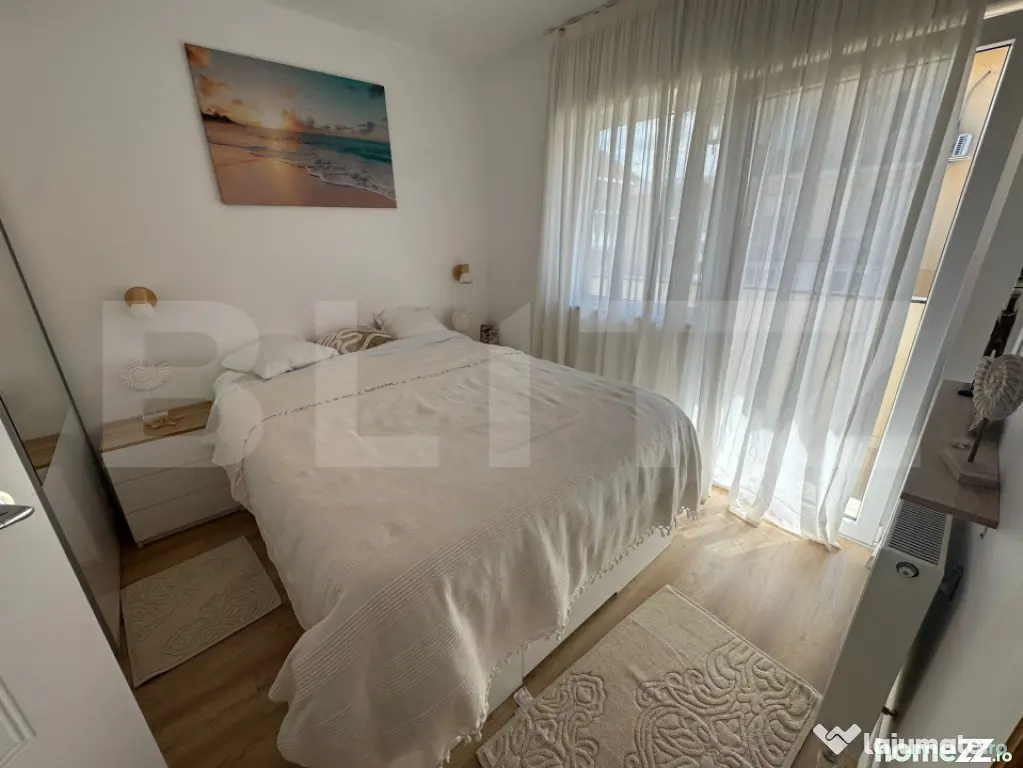 Apartament cu 2 camere, etaj intermediar, balcon, parcare, z - Floresti (Cluj)