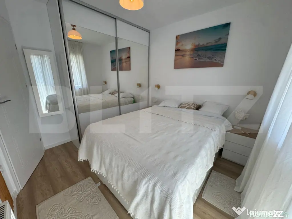Apartament cu 2 camere, etaj intermediar, balcon, parcare, z - Floresti (Cluj)