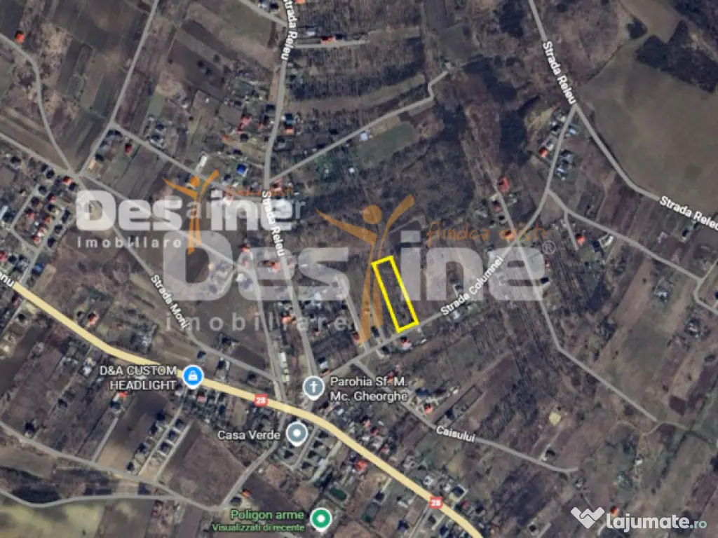 Tomesti-Chicerea, teren intravilan 3523 mp