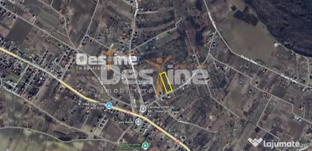 Tomesti-Chicerea, teren intravilan 3523 mp
