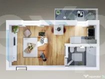 Garsonieră ideală pentru locuit sau investiție | Bloc NOU