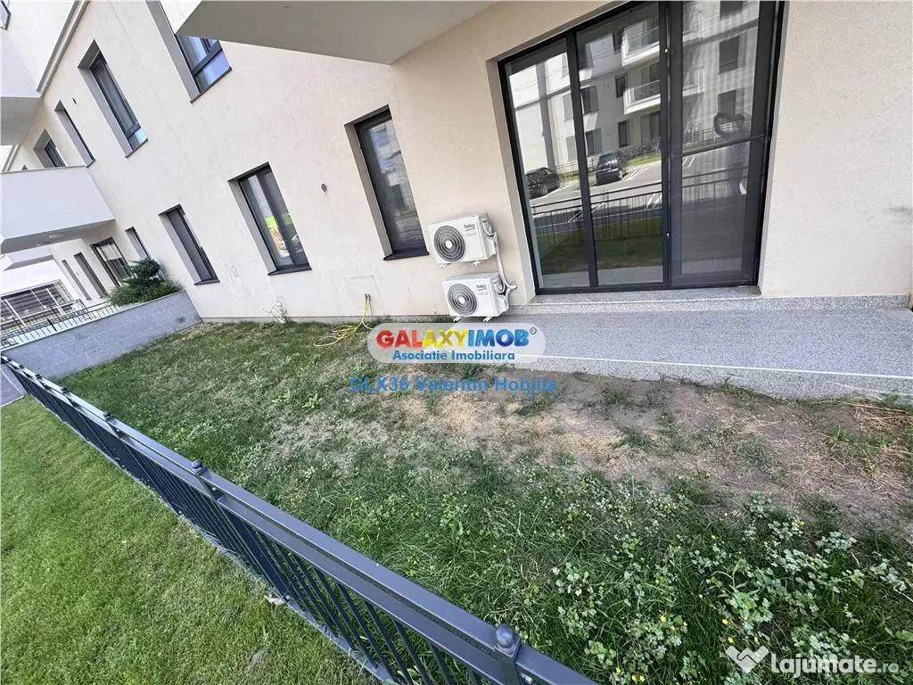3 camere parter cu gradina bloc 2024 Baneasa Greenfield