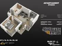 2cam - studio 3min metrou Berceni