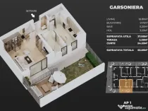 Gars.dec+curte+parcare, semicentral Popesti-Leordeni