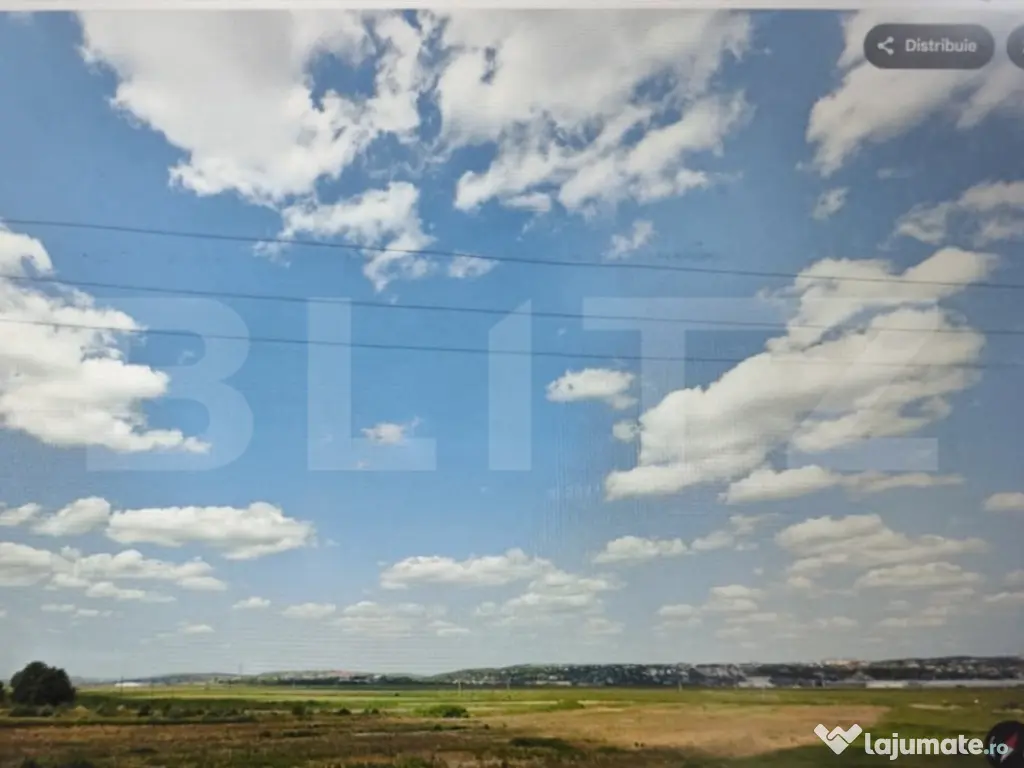 Teren de vanzare, 21000 mp, zona Miroslava - Mall Moldova