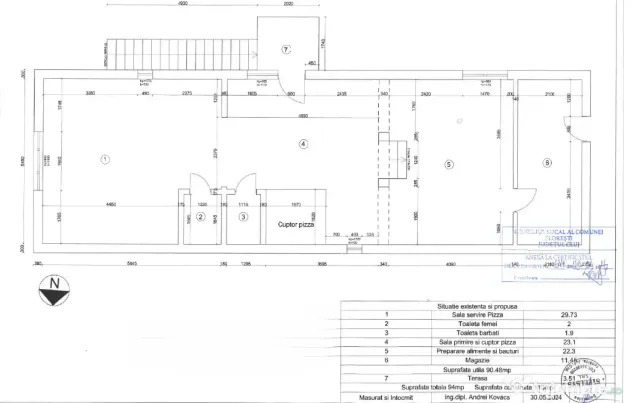 Spațiu comercial versatil în zona Primăriei Florești – 90 mp