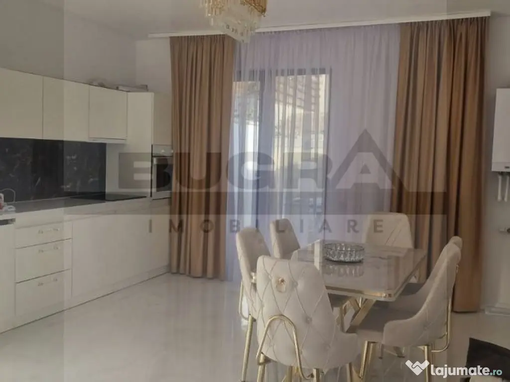 Duplex ultrafinisat de 130mp, teren 350mp, 2 parcari, zon...