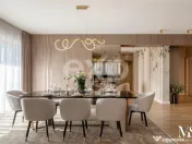 Ap superb de inchiriat Herastrau- 5 camere- mobilat si utila 