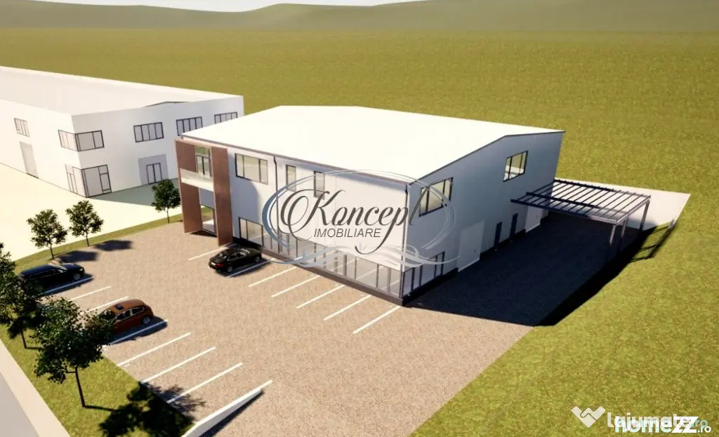 Teren industrial cu autorizatie hala, Valea Chintaului