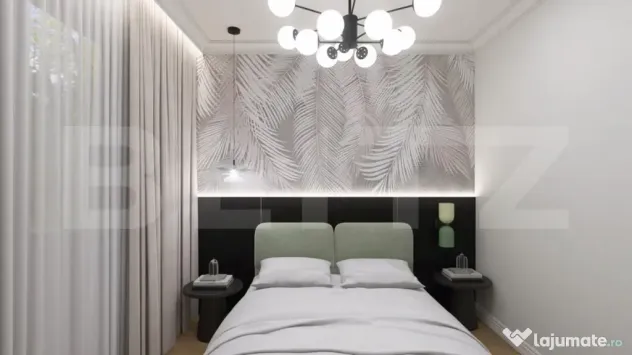 Apartament nou modern, 2 camere, centrala pe gaz si panouri