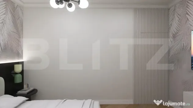 Apartament nou modern, 2 camere, centrala pe gaz si panouri