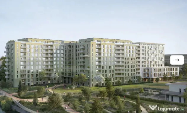 Apartament cu 3 camere, 2 bai, 72 mp, finisat modern, ERA By