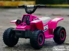 ATV electric pentru copii, Kinderauto BBH-029 35W 6V cu telecomanda #pink