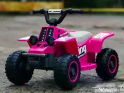 ATV electric pentru copii, Kinderauto BBH-029 35W 6V cu telecomanda #pink 