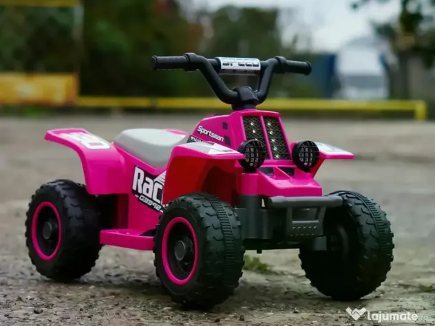 ATV electric pentru copii, Kinderauto BBH-029 35W 6V cu telecomanda #pink