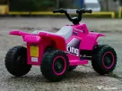 ATV electric pentru copii, Kinderauto BBH-029 35W 6V cu telecomanda #pink