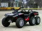 ATV electric pentru copii Kinderauto HL699 6x6, 4x 45W, 12V 14AH Black
