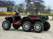 ATV electric pentru copii Kinderauto HL699 6x6, 4x 45W, 12V 14AH Black 