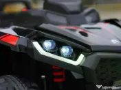 ATV electric pentru copii Kinderauto HL699 6x6, 4x 45W, 12V 14AH Black 