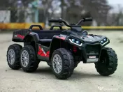 ATV electric pentru copii Kinderauto HL699 6x6, 4x 45W, 12V 14AH Black 