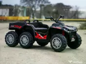 ATV electric pentru copii Kinderauto HL699 6x6, 4x 45W, 12V 14AH Black 