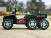 ATV electric pentru copii Kinderauto HL699 6x6, 4x 45W, 12V 14AH Black 