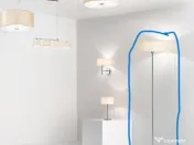 Lampadar WOODY SP4, 143163, crem, IP20, Ideal Lux 