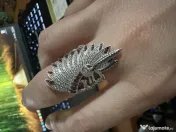 Inel statement cap de sef indian