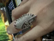 Inel statement cap de sef indian