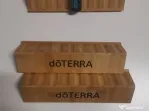 Suport organizator uleiuri esențiale doTERRA bambus 15ml (9 locuri)