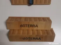 Suport organizator uleiuri esențiale doTERRA bambus 15ml (9 locuri)
