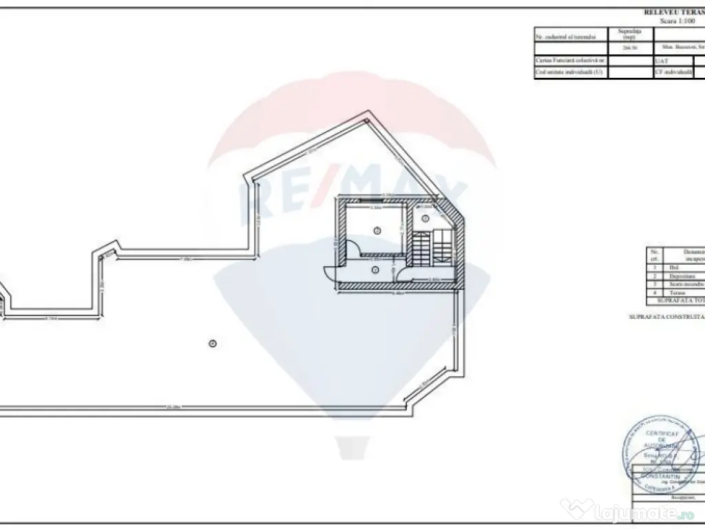 De vânzare în zona Unirii-Spațiu de birouri de 1,650mp