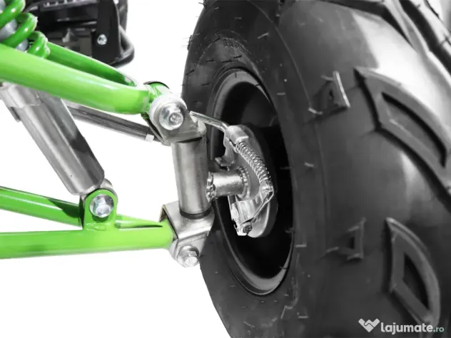 ATV electric NITRO ecoWarrior 1000W 48V 20Ah, roti 7 inch Verde