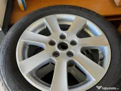 4 Jante + Cauciucuri vara VW Passat, VW Jetta, Skoda, Octavia 