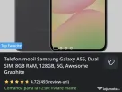 Samsung A56 nou cu garanție cutie sigilată