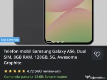 Samsung A56 nou cu garanție cutie sigilată