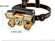 Lanterna de cap cu baterie incarcabila