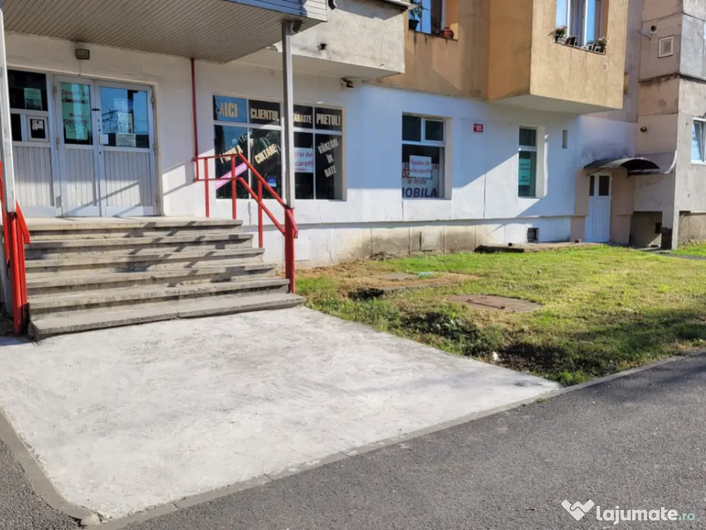 Spațiu comercial, 119 mp, vitrină stradală, zona Hotvon